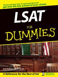LSAT For Dummies by Amy Hackney Blackwell, Amy Hackney Blackwell (2004)