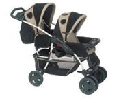 Eddie Bauer Lightweight Travel System 01-750 Twin Seat Standard Stroller