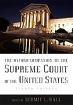 The Oxford Companion to the Supreme Court of the United States by Kermit L. Hall (2005, Hardcover)