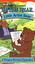 Little Bear - Little Artist Bear (VHS, 2002)
