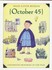 Book: October 45 Carol Volk, Hardcover