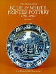 The Dictionary of Blue and White Printed Pottery, 1780-1880 by A.W. Coysh, R.K. Henrywood (1982, Hardcover)