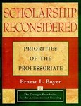 Scholarship Reconsidered by Ernest L. Boyer (1997, Paperback)