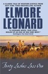 Forty Lashes Less One by Elmore Leonard (2002, Paperback, Reprint)
