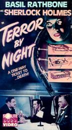 Sherlock Holmes in Terror by Night (VHS, DOUBLE FEATURE)