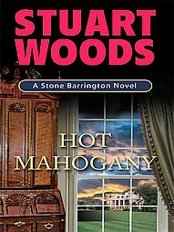 Hot Mahogany by Stuart Woods (2008, Hardcover, Large Print)
