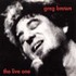 CD: The Live One - Greg Brown