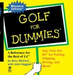 Golf for Dummies by Gary McCord, John Huggan, Miniature Book Collection (Library of Congress) (1999)