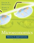 Microeconomic Theory & Applications by Edgar K. Browning, Mark A. Zupan (2005, Paperback)
