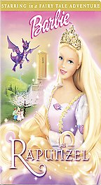 Barbie as Rapunzel (VHS, 2002)