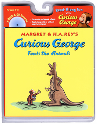 Curious George Feeds the Animals by H.A. Rey (2005, Package)