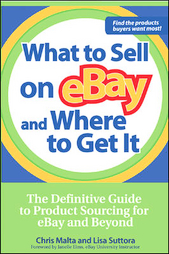 What to Sell on Ebay And Where to Get It by Chris Malta, Lisa Suttora (2006, Paperback)