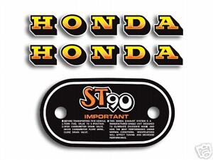 Honda st90 decal #1