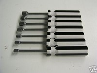 7 PIECE SAE NUT DRIVER SET FOR GUITAR WORK