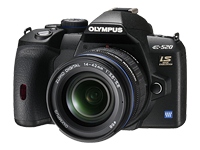 Olympus E-520 with Customized Lens Kit 10.0 Megapixel