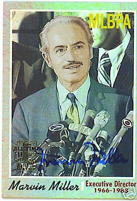 MARVIN MILLER 05 Topps All Time Fan Favorites Auto 1 10 Signed