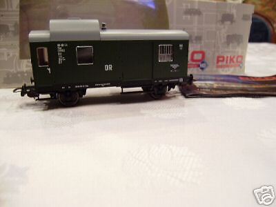 PIKO HO 53035 GUTERZUGPACKWAGEN PWGS88 DR EPI WAGON MIB  