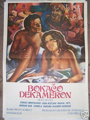 Boccaccio Silva Koscina Pascal Petit YUGO Poster 1972