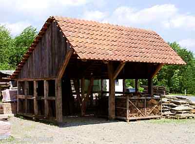 Carport Remise Fachwerk Nebebgebäude Pferdestall  