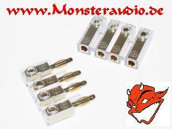 Kabelstecker Steckverbinder Kabel Stecker bis 6mm² NEU