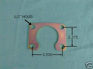 Ford 9 axle retainer plates #9