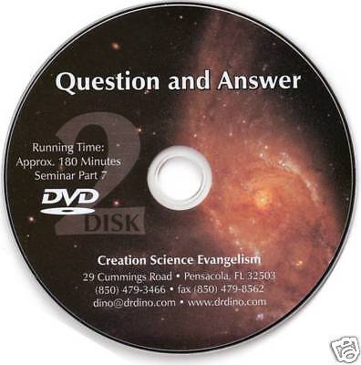 DVDs Eternal +FREE*Kent Hovind*Create*Evolution*Answer2  