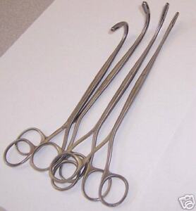 4 Randall Kidney Stone Forceps Surgical & Veterinary Instruments