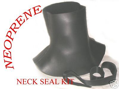 SCUBA DIVING DRY SUIT NEOPRENE NECK SEAL made 2 measure  