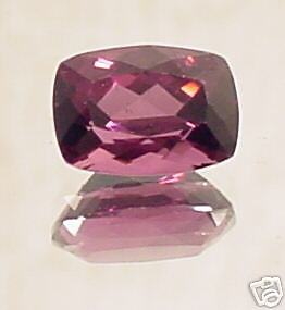 NATURAL CEYLON  PURPLE  RED  SPINEL CUSHION  3.78cts. 