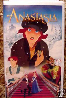 Anastasia Animated VHS Video $4 25 Ships Unlimited 086162276439
