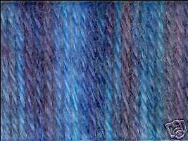 Sock Yarn Araucania Ranco Multi #302 Purples/Blue  