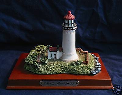 North Head WA Lighthouse Premier Edition on Cherry Wood  