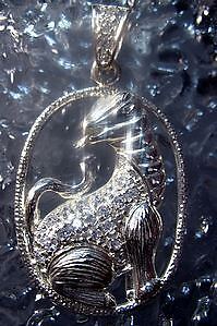 Egyptian Egypt Ammit Devourer of the dead Silver Charm  