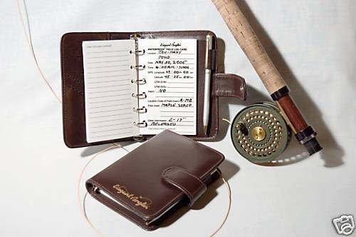 Fishing Field Log/Journal/Notebook, Waterproof, w/Pen  