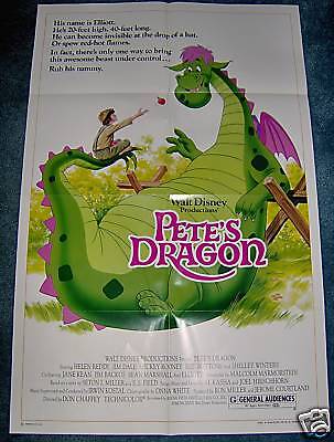 Petes Dragon R 84 Helen Reddy 1sheet Mint Unused