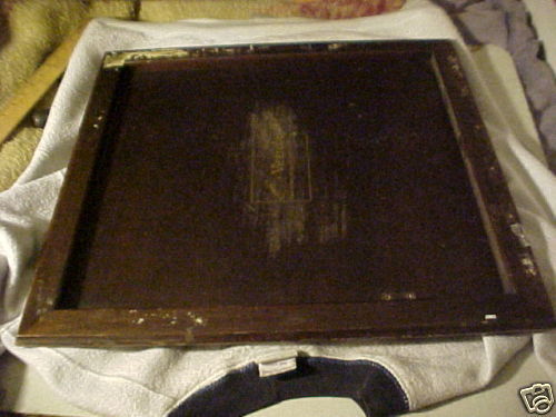 VICTROLA CONSOLETTE 1925 Mahogany Cabinet Lid TOP  