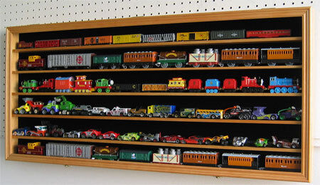 Diecast Toy Car, Trucks, Train, Hot Wheels Display Case   HW05 OAK 