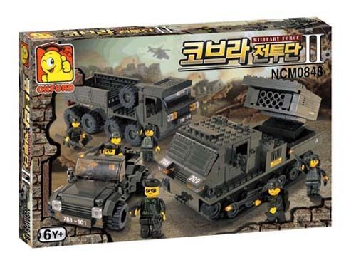 OXFORD BRICK BLOCK NEW VER. COBRA COMBAT TROOPS NCM0848  