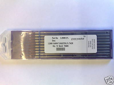 10 X 1,6Mm Punta D'Oro Tig Tungstens - Foto 4