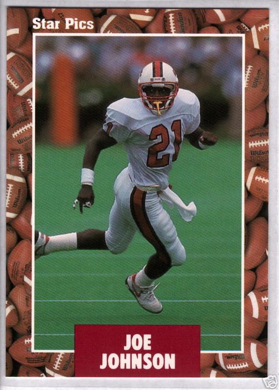 JOE JOHNSON 1991 Star Pics RC #12 N.C. State  