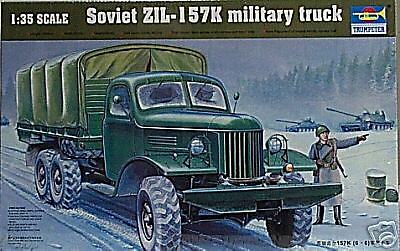 Trumpeter 1/35 Soviet ZIL 157K Military Truck NIB  