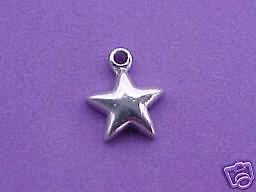 STAR Charm 25 Lot   Wholesale Jewelry Stars Sky Xmas   