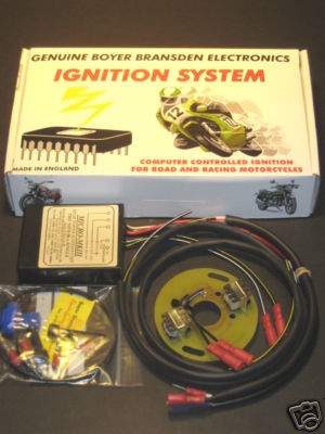 BOYER BRANSDEN 12 volt electronic ignition Single Triumph BSA C15 B44 B50 C25