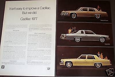 1976 Cadillac for 77 Fleetwood, Coupe/Sedan deville ad  