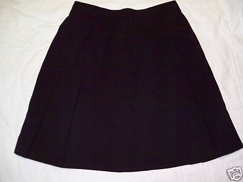 Womans Worthington Black Skirt Size 12P  