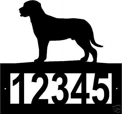 Custom GREATER SWISS MOUNTAIN DOG ADDRESS SIGN Steel  