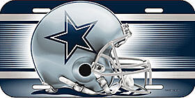 CAR/AUTO LICENSE PLATE DALLAS COWBOYS NFL FOOTBALL  