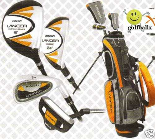 NEW JUNIOR LANCER GRAPH GOLF CLUB SET w/STD BAG &PUTTER  