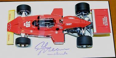 RICK MEARS AUTOGRAPHED 4808 CAROUSEL 1 1977 McLAREN  