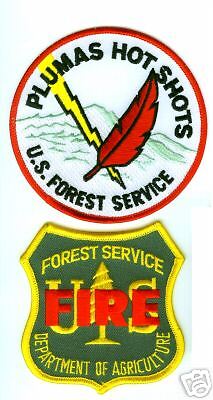 WILDLAND FIRE FIGHTER PLAMUS HOTSHOTS FIREFIGHTER PATCH  